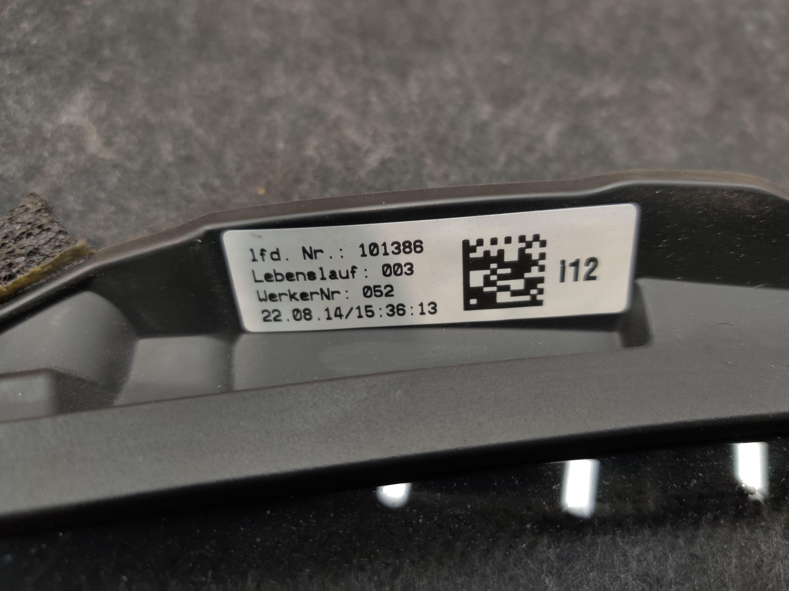 Rear Partition Glass Back Window Coupe 51317393243 OEM BMW i8 2014-19