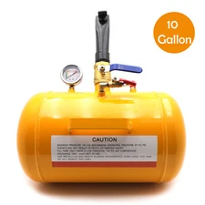 New Feature 10 Gallon Air Bead Seater Tire Tool Blaster Wheel Tool Yellow 145Ps