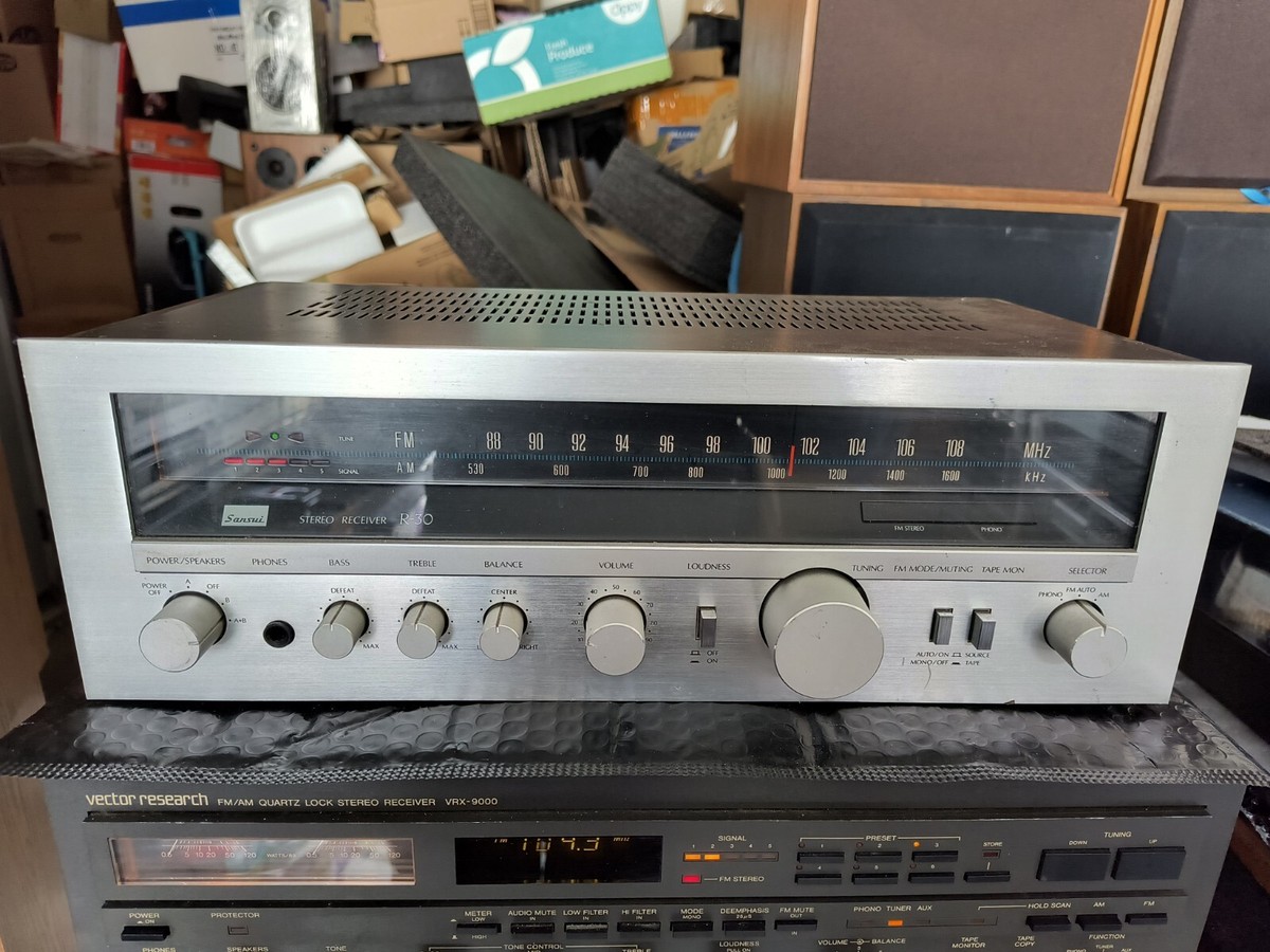 Sansui R30 AM/FM Stereo Receiver | eBay