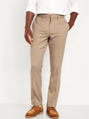 Old Navy Slim Dress Pants Mens 34x34(32.5) Brown Built in Flex Stretch NEW  | eBay