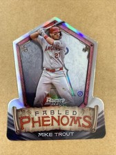 2024 Bowman’s Best Baseball Mike Trout Fabled Phenoms #FP-23 LA Angels