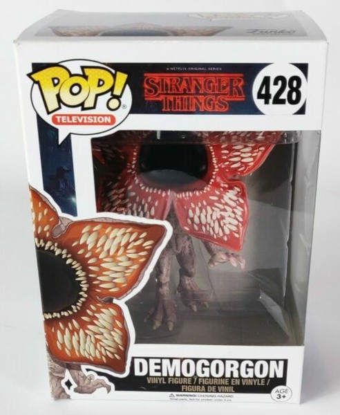 FUNKO POP DEMOGORGONE 428 STRANGER THINGS FIGURE 9 CM 2019 GAMESCOM SERIE TV #1