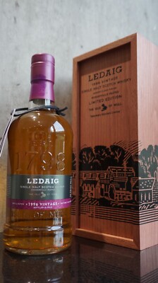 Ledaig 1996 Vintage Small Batch Limited Edition Single Malt Whisky 0,7L Flasche
