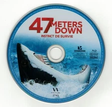 47 Meters Down (Blu-ray disc) 2017 Mandy Moore, Claire Holt