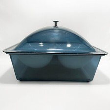 TASTY TEMP Vintage 60s 70s Domed Double Servi...