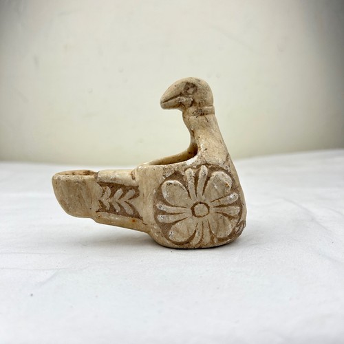 Ancient Indus Valley Stone Carved Bird Effigy Lamp - Picture 4 of 16