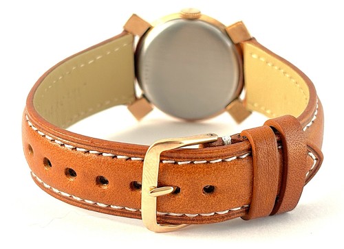 Reloj de vestir vintage Bulova era Segunda Guerra Mundial oro rosa 10k RGP para hombre 17J 10AK 1943 - Imagen 6 de 11