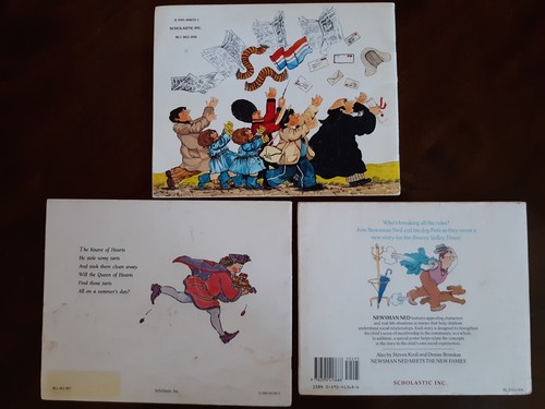 3 books - NEWSMAN NED and the BROKEN RULES; THE WIND BLEW; THE MISSING TARTS - Picture 2 of 17