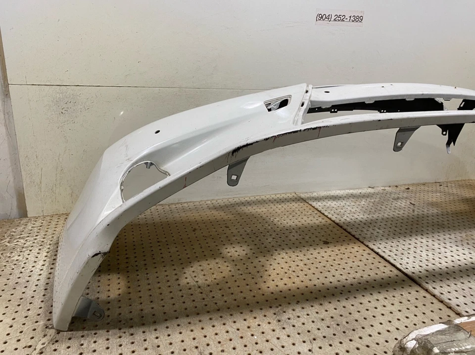 OEM 2013-2015 Lexus ES350/ES300H Base w/Sensor Holes Front Bumper Cover - Image 4 of 4