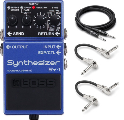 New Boss SY-1 Synthesizer Guitar Effects Pedal Free Cables