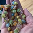 Napier Gum Drop Molded Glass Necklace Colorful Vintage 1963 — photo 10