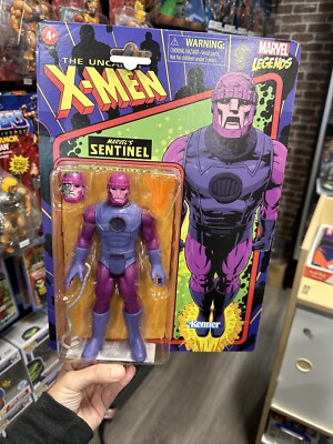 SENTINEL - 8'' - MARVEL LEGENDS 3.75'' SCALE RETRO WAVE - NEW