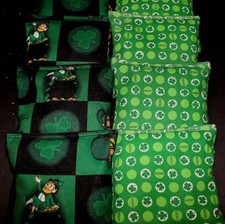 St pattys Cornhole Bean Bags 8 ACA Regulation Bags Pot of luck Irish Game