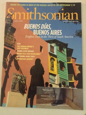Smithsonian Magazine Paris Of South America June 2009 060619nonrh | eBay
