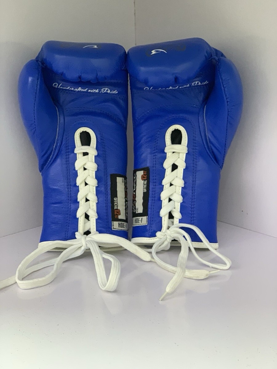 Rival Blue Boxing RFX-Guerrero HDE-F Lace-Up Sparring Gloves