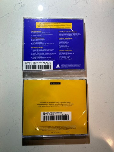 NEW Symantec pcAnywhere 32 8.0 & NEW Sealed CU-SeeMe Software Program Bundle - Picture 2 of 2
