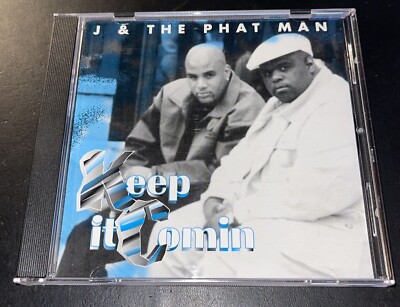 J & THE PHAT MAN- Keep It Comin' Tre-J Records TJ1001-2  US PROMO Maxi (CD) V.G