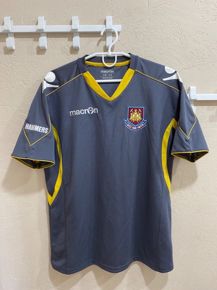 West Ham United Training Football Shirt Macron Soccer Jersey Size S