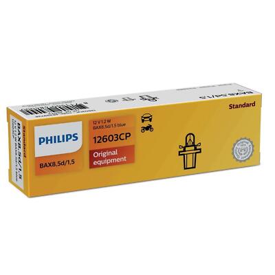 10x Philips Standard Bax 85d/15 blue 1.2W 12V Autolampen Glühlampen