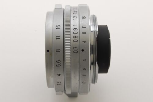 "Near MINT" Ricoh GR 28mm f/2.8 MF lens For L39 Ltm Mount w/ Leica M Adapter - Picture 6 of 13