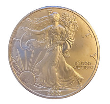 2003 American Silver Eagle USA Nice-999 Silver 1 Oz Ounce Art Bar Round Coin 3Q