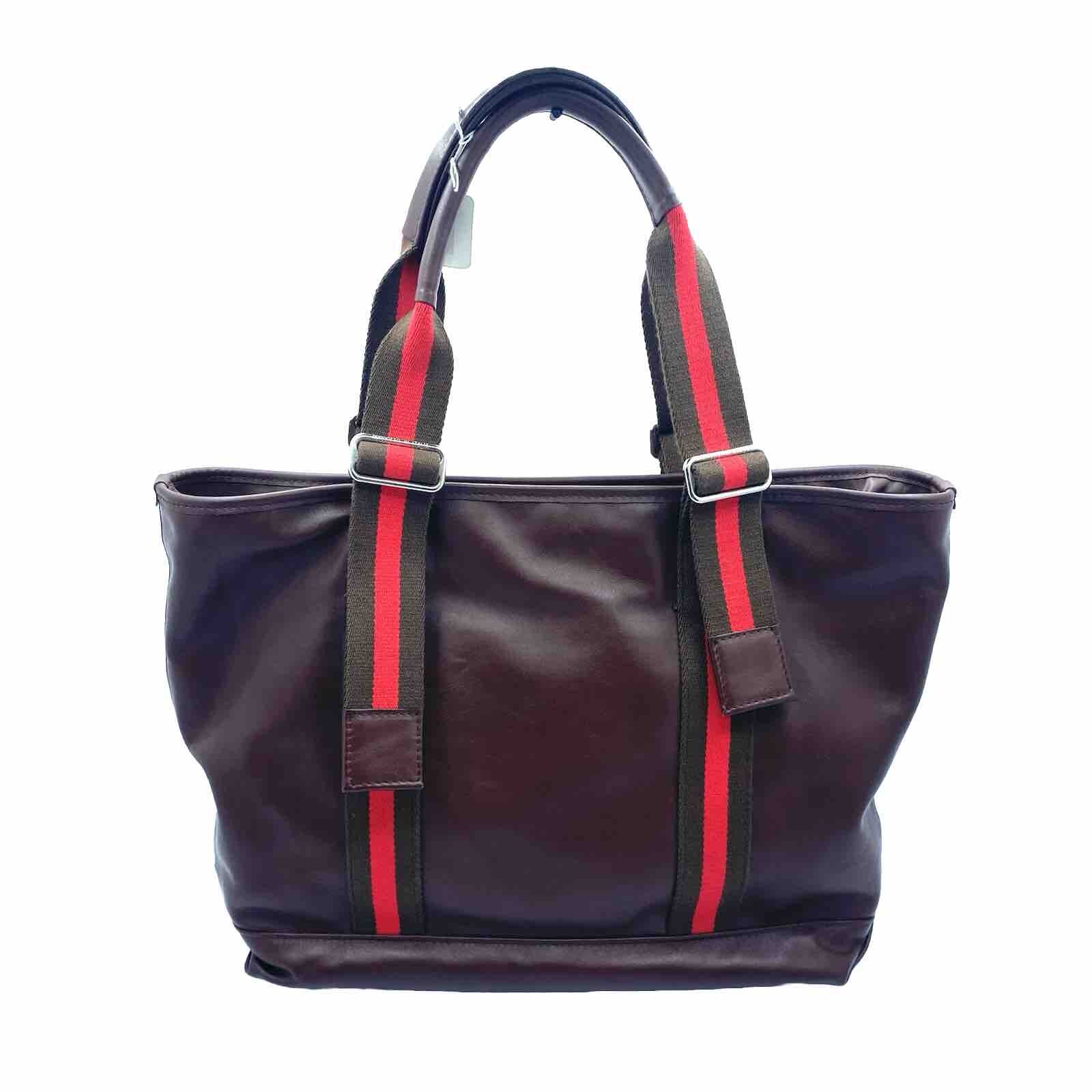 SAOLA Borsa Tote Bag Artigianale in Marrone