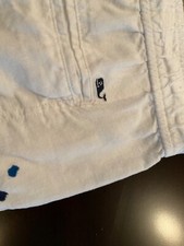 Vineyard Vines Embroidered 100 Linen Drawstring Logo Shorts Preppy Womens Small
