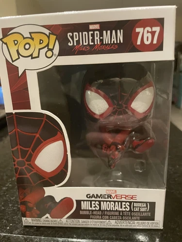 Funko Pop! Marvel- Spider-Man: Miles Morales (traje de gato de bodega)