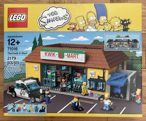 LEGO The Simpsons 71016 The Kwik-E-Mart - NEW - FACTORY SEALED - RETIRED