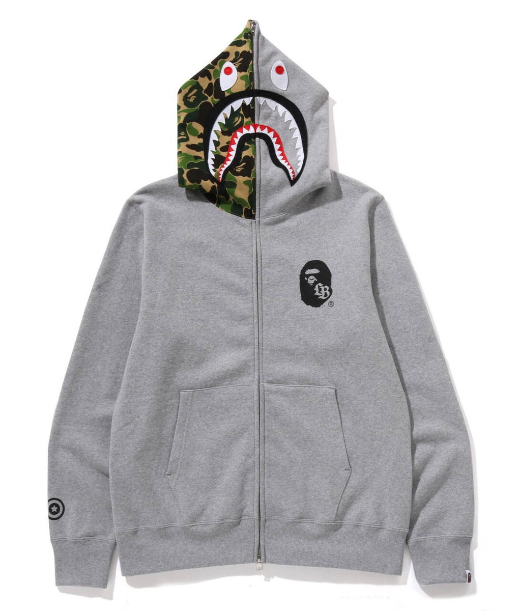 A BATHNIG APE Men's BAPE x LIBERTY WALK LBWK SHARK FULL ZIP A BATHNIG APE Men's BAPE x LIBERTY WALK LBWK SHARK FULL ZIP