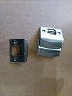 <!--F#f_0-->Matt Steel D Type Door Lock Latch Striker Strike Closing Plate Pad Close Catch B<!--F/-->