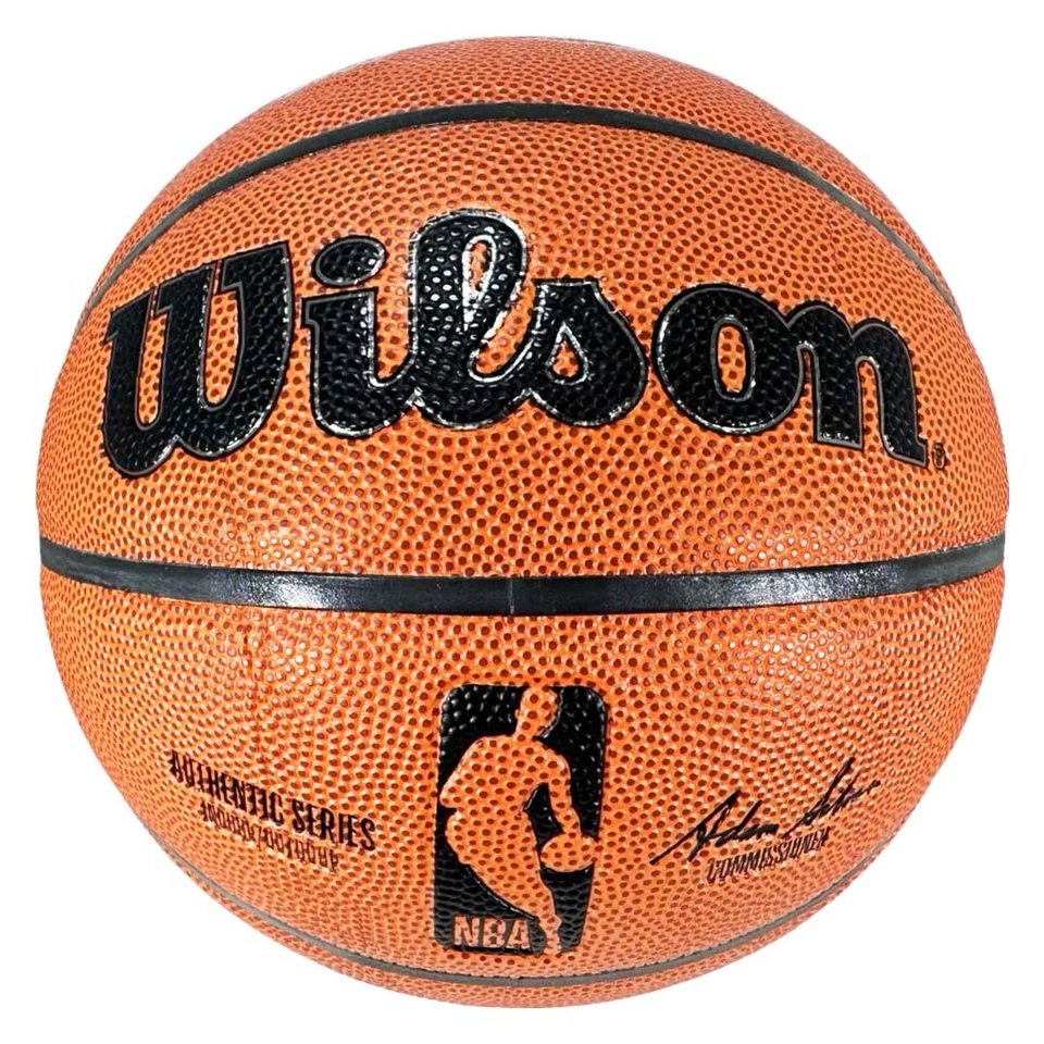 Dennis Rodman Firmado Wilson Serie Auténtica NBA Baloncesto Tinta Negra (JSA) Foto 2 de 2