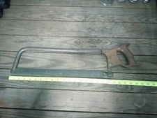 Vintage Disston Hacksaw/Meat Bone Butcher 18" Hack Saw
