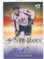 2016 LEAF GENESIS NEW DAWN AUTOGRAPH AUTO JAEGER WHITE 13/15 *49560