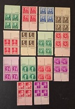 U.S. plate blocks MNH OG, lot  PB338117