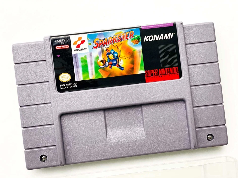 Sparkster (Super Nintendo SNES, 1994) [только карта] *подлинный * VGC + - Изображение 2 из 4