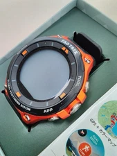 Casio WSD-F20 Pro Trek Smartwatch 1.75" GPS Android Wear Used