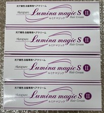 Aura Pure Lumina Magic SII 75g Set of 4 Natural Black Color dyes with light