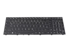 Clevo 6-23-RNL7P-011 Keyboard DE German Black/Black with Backlight RGB - ~D~