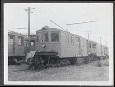 Denver Tramway track sweeper car #2 Denver CO photograph