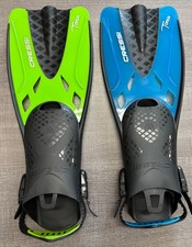 Cressi Adult Tonga Adjustable Fins - Multiple Colors  Sizes 