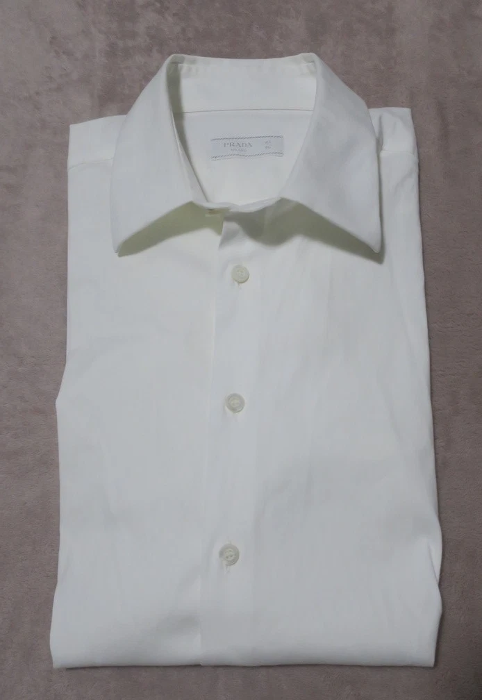 PRADA Long Sleeve Dress Shirts for Men for sale | eBay