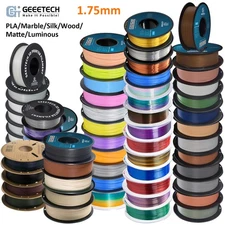 [Buy 3 Get 2 Free]Geeetech 3D Printer Filament PLA PETG SILK ABS+ TPU 1.75mm 1KG