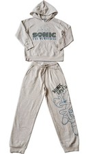 Sonic The Hedgehog Boys Graphic Hoodie and Jogger Pants 2-Piece Outfit Set-...
