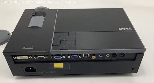 Dell 1609WX DLP Projector w/ Power Cord & Case - Picture 3 of 4