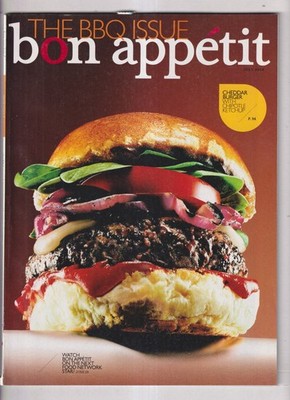 Bon Appetit July 2008 The BBQ Issue, Cheddar Burger with Chipotle Ketchup, Class