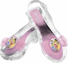 Disney Princess Shoes Cute Fancy Dress Up Halloween Child Costume Accessory