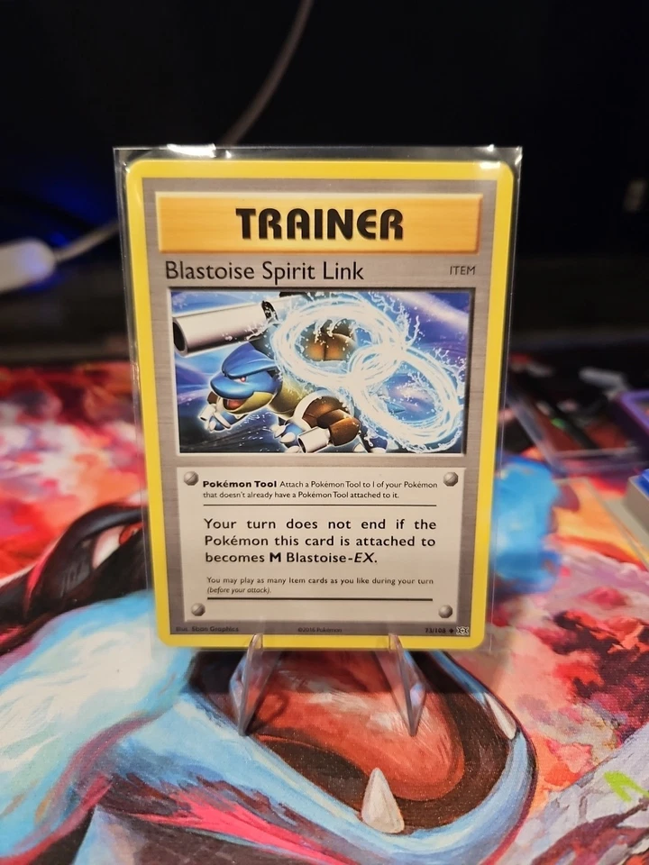 Blastoise Spirit Link 73/108 Trainer Near Mint Pokémon : XY EVOLUTIONS - Image 3 of 4