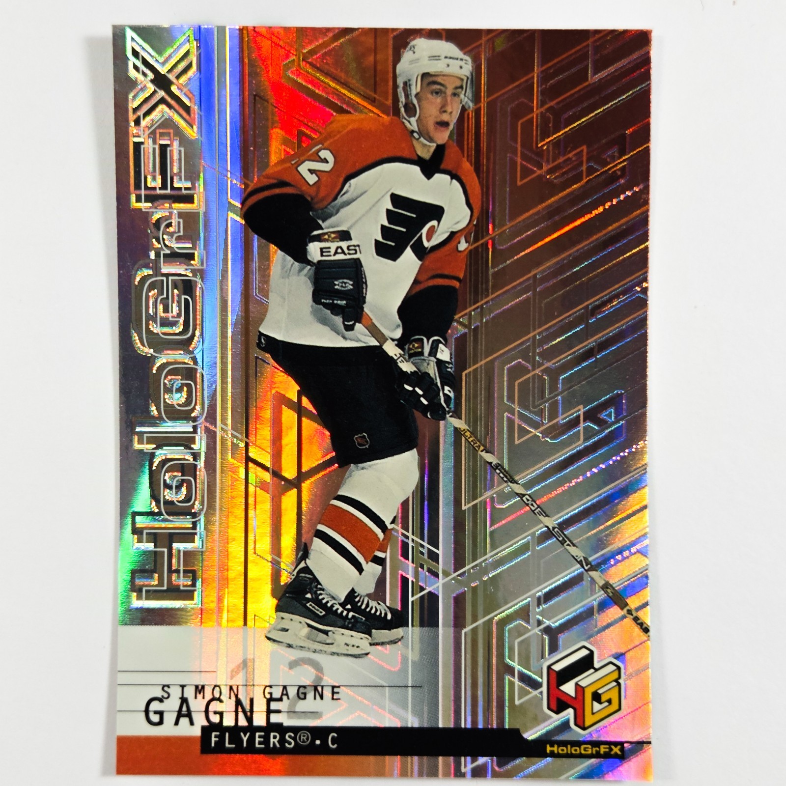 1999-00 Upper Deck HoloGrFx #42 Simon Gagne Team: Philadelphia Flyers