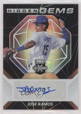 2021 Panini Elite Extra Edition Hidden Gems Black Jose Ramos #HG-RA Auto 0d8